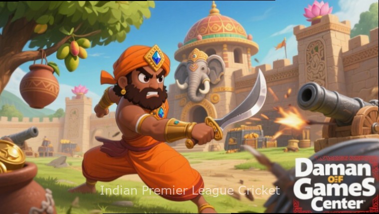 Indian Premier League Cricket - Game Cover Indian Premier League Cricket game cover showing players in action with IPL teams