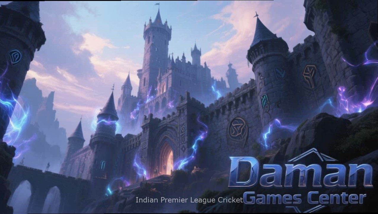 Indian Premier League Cricket - Gameplay Indian Premier League Cricket gameplay screenshot showing a cricket match in progress with Indian stadium background
